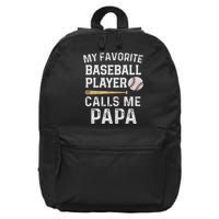 Baseball Papa 16 in Basic Backpack