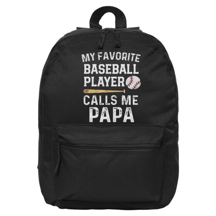 Baseball Papa 16 in Basic Backpack