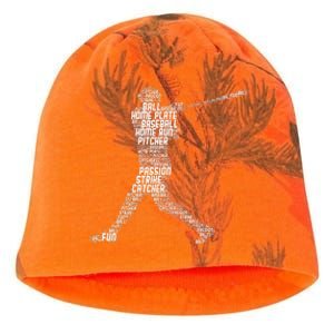 Baseball Player Batter Kati - Camo Knit Beanie