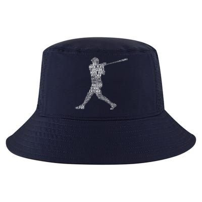 Baseball Player Batter Cool Comfort Performance Bucket Hat