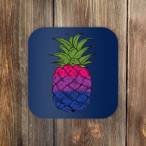 Bisexual Pineapple Bi Pride LGBTQ Pineapple Pride Coaster