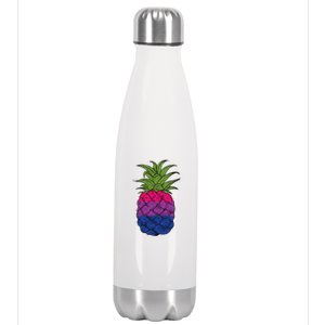 Bisexual Pineapple Bi Pride LGBTQ Pineapple Pride Stainless Steel Insulated Water Bottle