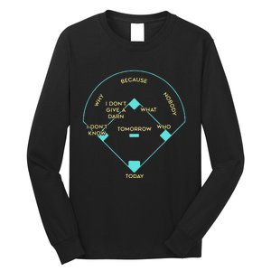 BASEBALL POSITIONS Long Sleeve Shirt