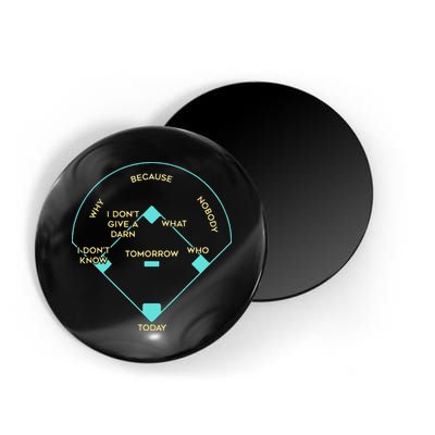 BASEBALL POSITIONS Magnet
