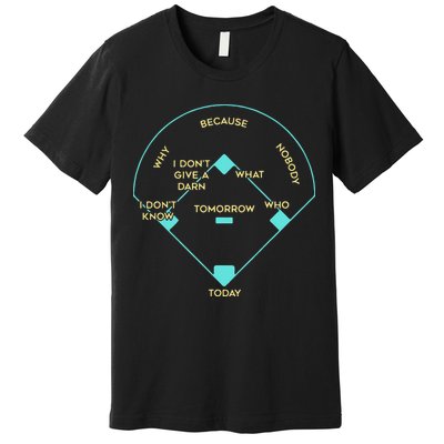 BASEBALL POSITIONS Premium T-Shirt