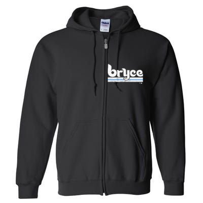 Bryce Philadelphia Baseball Full Zip Hoodie