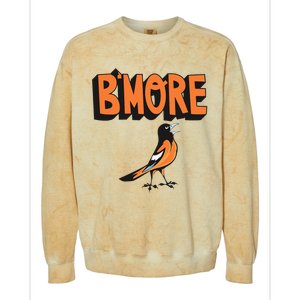 Baltimore Pride Bmore Maryland Md Colorblast Crewneck Sweatshirt