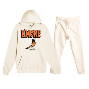 Baltimore Pride Bmore Maryland Md Premium Hooded Sweatsuit Set