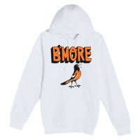 Baltimore Pride Bmore Maryland Md Premium Pullover Hoodie