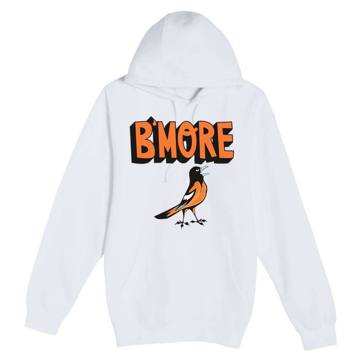 Baltimore Pride Bmore Maryland Md Premium Pullover Hoodie