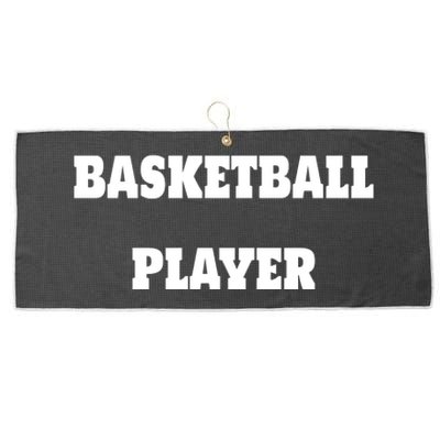 Basketball Player Large Microfiber Waffle Golf Towel