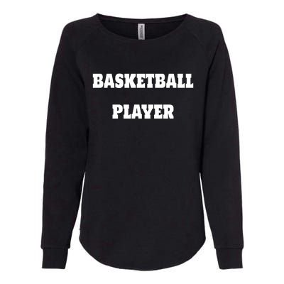 Basketball Player Womens California Wash Sweatshirt