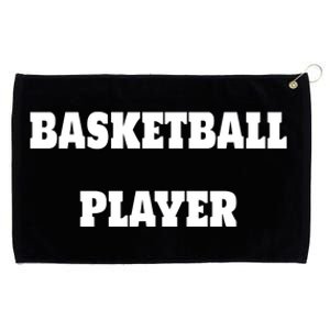 Basketball Player Grommeted Golf Towel