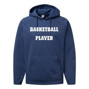 Basketball Player Performance Fleece Hoodie