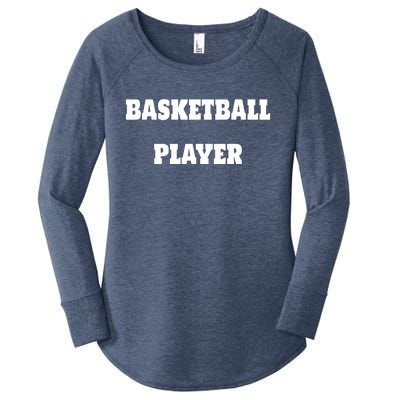 Basketball Player Women's Perfect Tri Tunic Long Sleeve Shirt