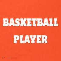 Basketball Player Tall T-Shirt