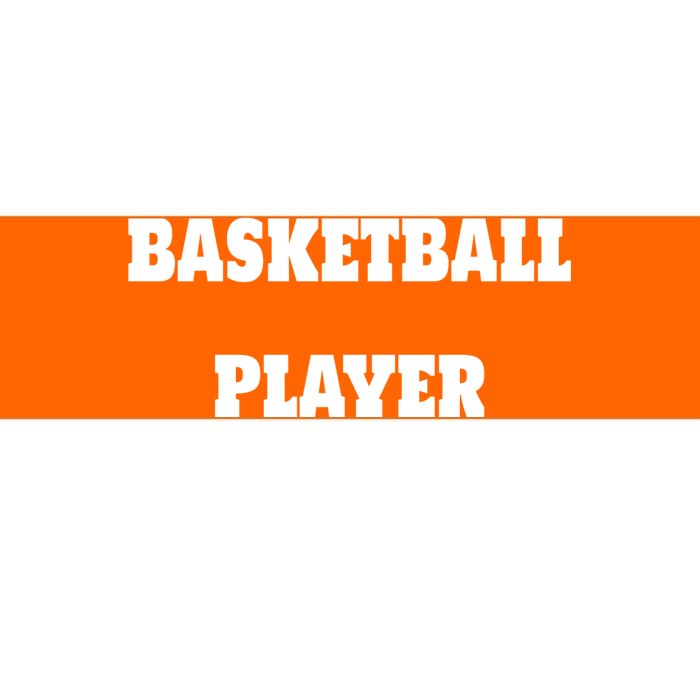 Basketball Player Bumper Sticker