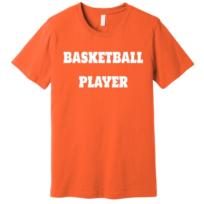 Basketball Player Premium T-Shirt