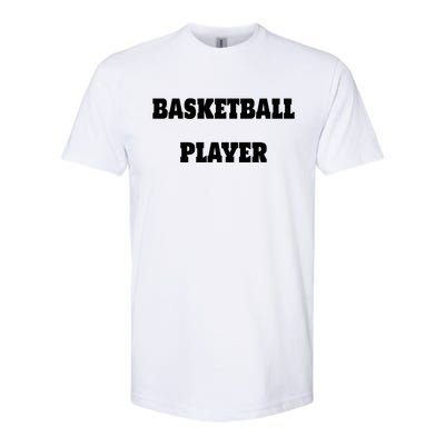 Basketball Player Softstyle CVC T-Shirt