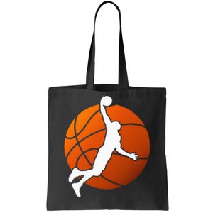 Basketball Player Basketballer Sports Graphic Tote Bag