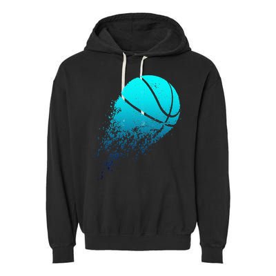 Basketball Player Bball Coach Fan Baller Sports Garment-Dyed Fleece Hoodie