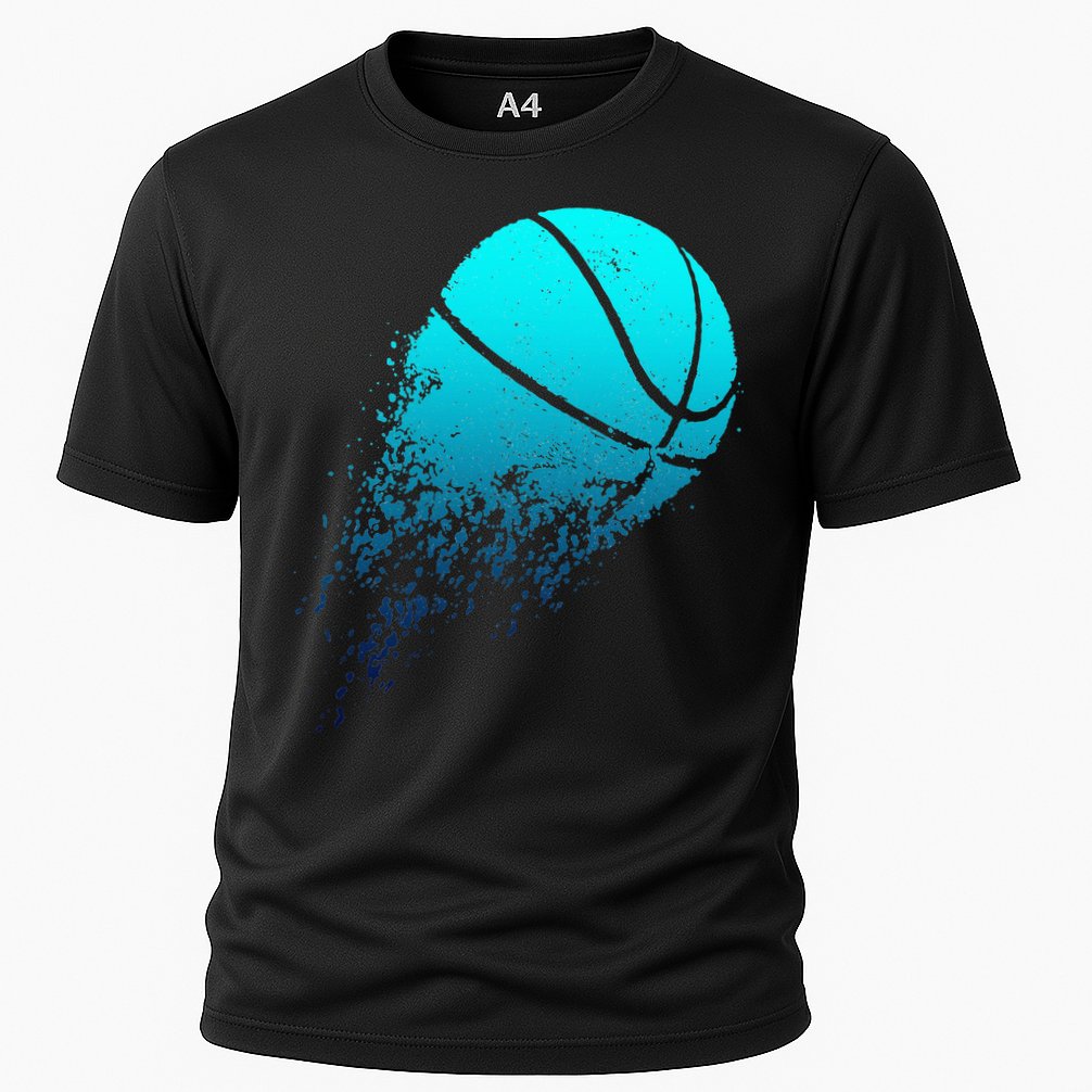 Basketball Player Bball Coach Fan Baller Sports Cooling Performance Crew T-Shirt