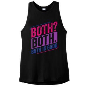 Bi Pride Bisexual Bisexuality Bi Flag Ladies PosiCharge Tri-Blend Wicking Tank