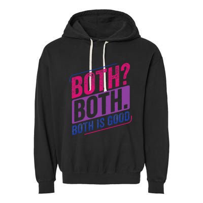 Bi Pride Bisexual Bisexuality Bi Flag Garment-Dyed Fleece Hoodie