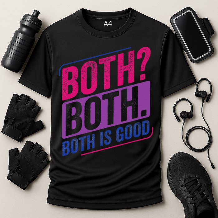 Bi Pride Bisexual Bisexuality Bi Flag Cooling Performance Crew T-Shirt