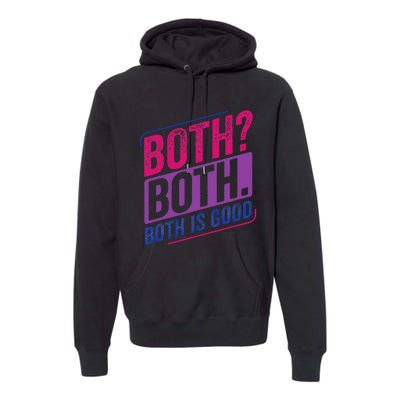 Bi Pride Bisexual Bisexuality Bi Flag Premium Hoodie