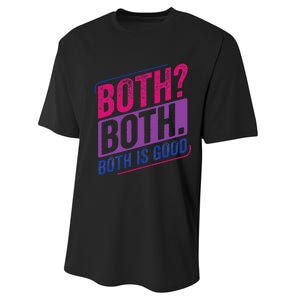 Bi Pride Bisexual Bisexuality Bi Flag Performance Sprint T-Shirt