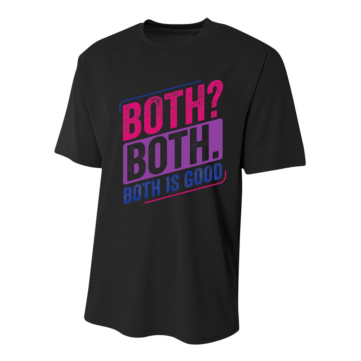 Bi Pride Bisexual Bisexuality Bi Flag Youth Performance Sprint T-Shirt
