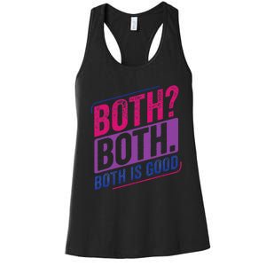 Bi Pride Bisexual Bisexuality Bi Flag Women's Racerback Tank