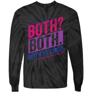 Bi Pride Bisexual Bisexuality Bi Flag Tie-Dye Long Sleeve Shirt