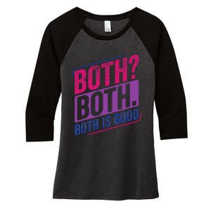 Bi Pride Bisexual Bisexuality Bi Flag Women's Tri-Blend 3/4-Sleeve Raglan Shirt