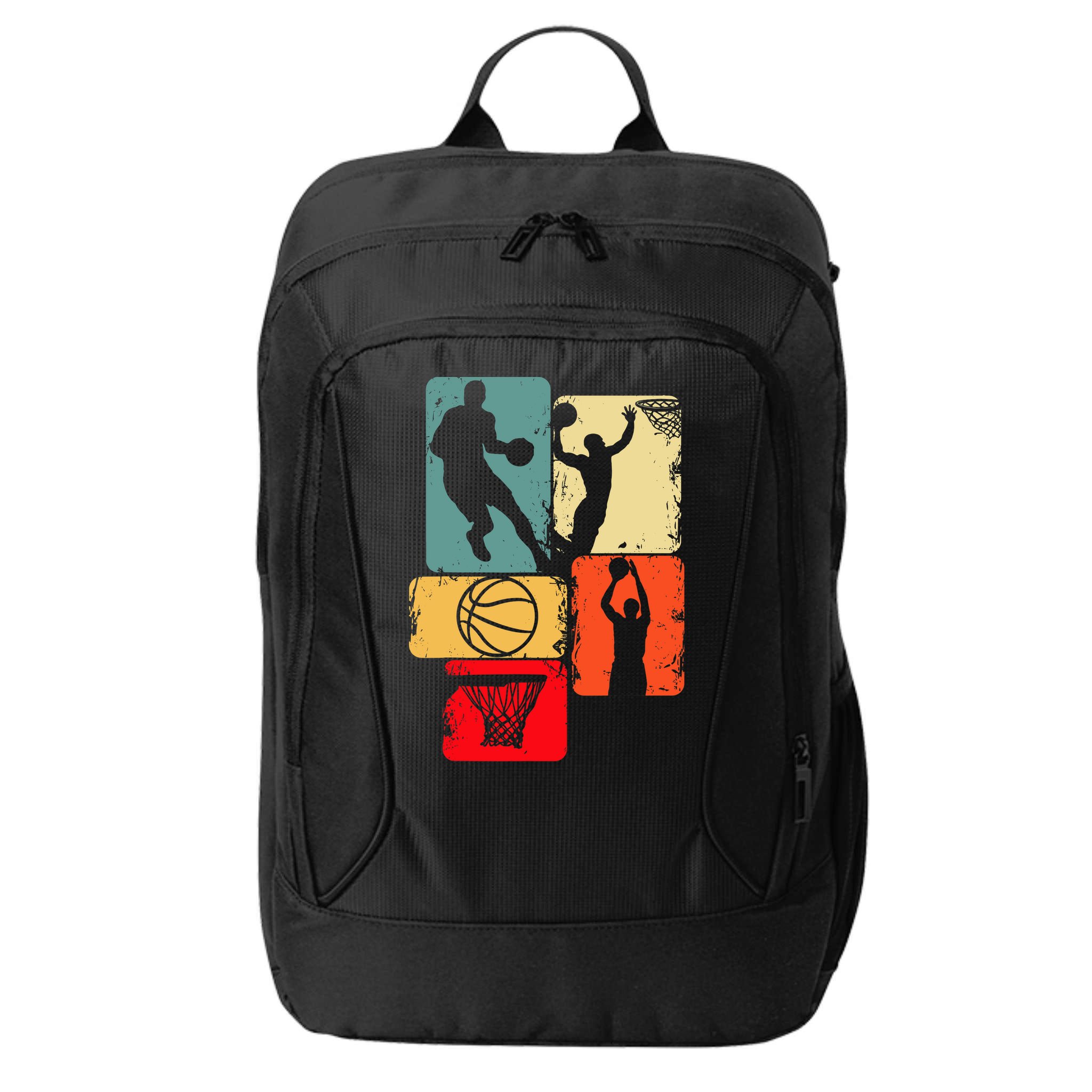 Basketball Player Boys City Backpack