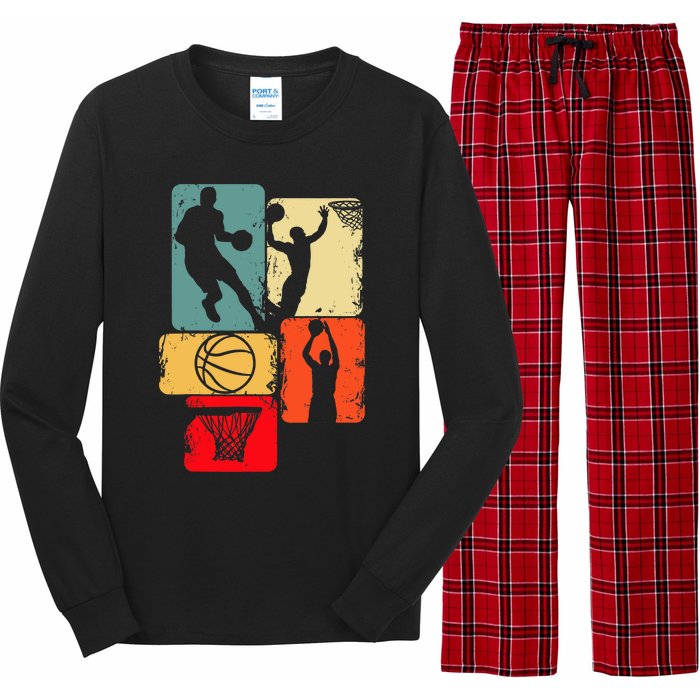 Basketball Player Boys Long Sleeve Pajama Set