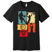 Basketball Player Boys Premium T-Shirt