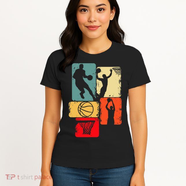 Basketball Player Boys Womens T-Shirt