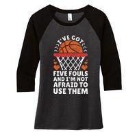 Basketball Player Boy Girl Basketball Lover Funny Basketball Women's Tri-Blend 3/4-Sleeve Raglan Shirt