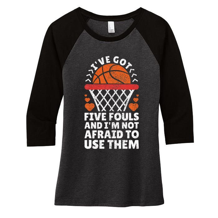 Basketball Player Boy Girl Basketball Lover Funny Basketball Women's Tri-Blend 3/4-Sleeve Raglan Shirt