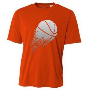 Basketball Player Bball Coach Fan Baller Sports Cool Gift Cooling Performance Crew T-Shirt