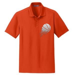 Basketball Player Bball Coach Fan Baller Sports Cool Gift Dry Zone Grid Polo