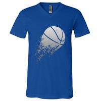 Basketball Player Bball Coach Fan Baller Sports Cool Gift V-Neck T-Shirt