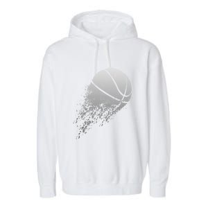 Basketball Player Bball Coach Fan Baller Sports Cool Gift Garment-Dyed Fleece Hoodie