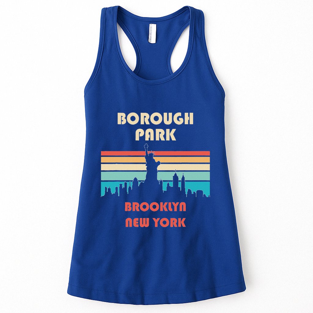 Borough Park Brooklyn New York Womens Tank Top