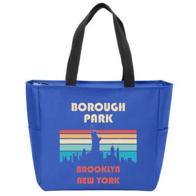 Borough Park Brooklyn New York Zip Tote Bag