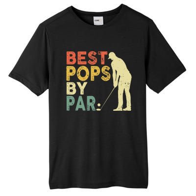 Best Pop By Par Golf Lover Fathers Day Tall Fusion ChromaSoft Performance T-Shirt