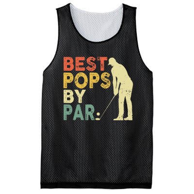 Best Pop By Par Golf Lover Fathers Day Mesh Reversible Basketball Jersey Tank