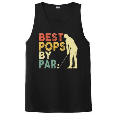 Best Pop By Par Golf Lover Fathers Day PosiCharge Competitor Tank